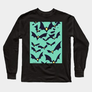 Bats Halloween Long Sleeve T-Shirt